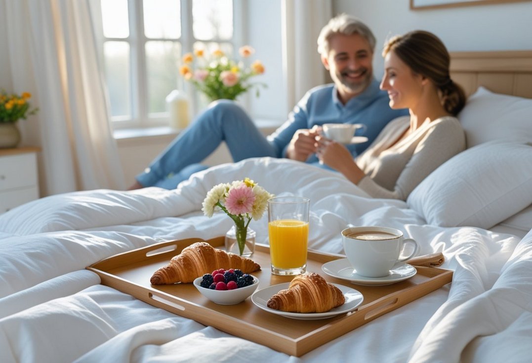 Sådan skaber du den perfekte stemning til morgenmad på sengen Sådan skaber du den perfekte stemning til morgenmad på sengen